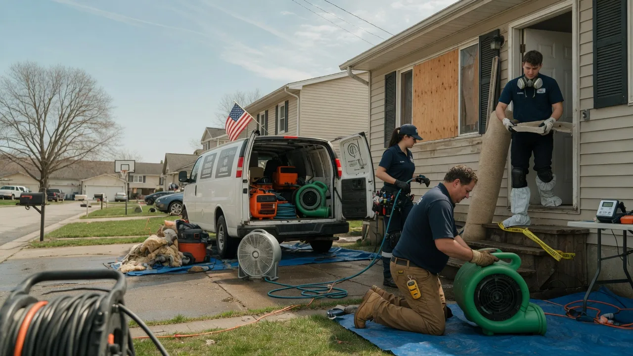 Water Damage Restoration in Nisland, SD near me